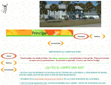Tablet Screenshot of camposanjose.com